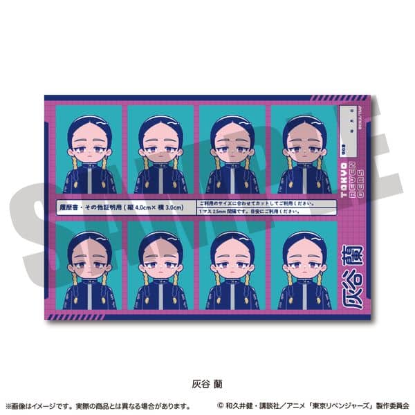東京リベンジャーズ にゅ〜とろ 証明写真風ステッカー F 灰谷蘭 キャラアニで
                                                2025年8月発売