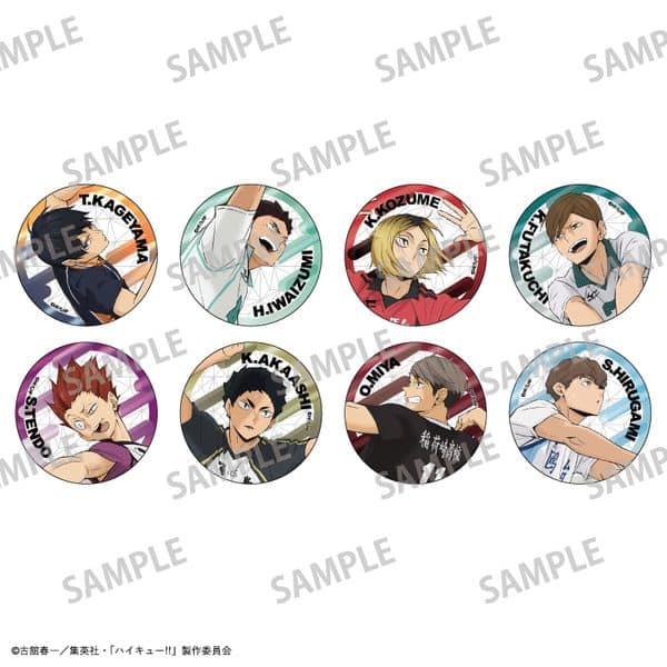 ハイキュー!! トレーディングメタリック缶バッジ vol.2 【1BOX】 キャラアニで
                                                2025年8月発売