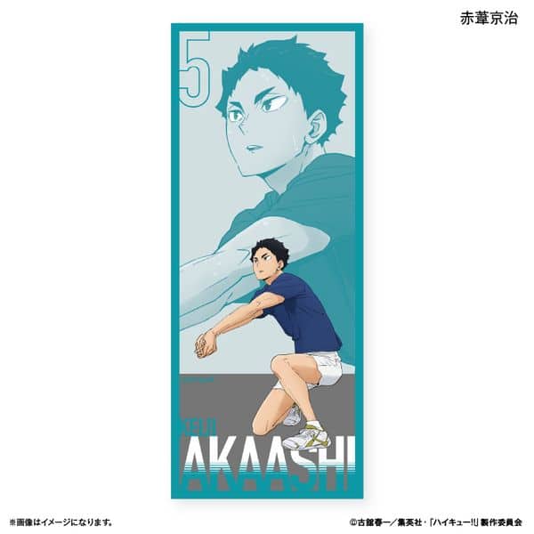 ハイキュー!! ロングタオル 赤葦京治 〜レシーブ〜 キャラアニで
                                                2025年10月発売