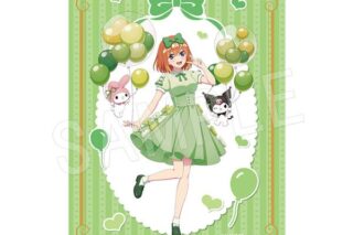 五等分の花嫁*×マイメロディ&クロミ 箔押しプラブロマイド バルーン&リボンver. 四葉 キャラアニで
                                                2025年09月発売