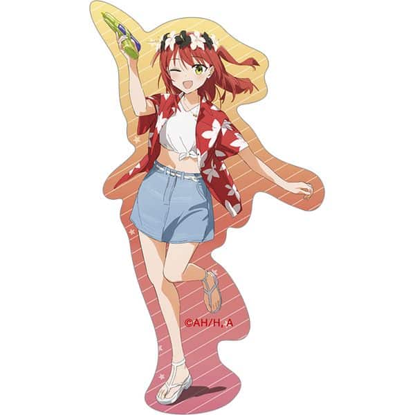 ぼっち・ざ・ろっく! ステッカー 喜多郁代 アロハ衣装 キャラアニで発売
