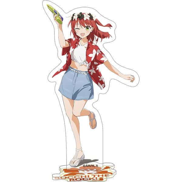 ぼっち・ざ・ろっく! アクリルスタンド 喜多郁代 アロハ衣装 キャラアニで発売