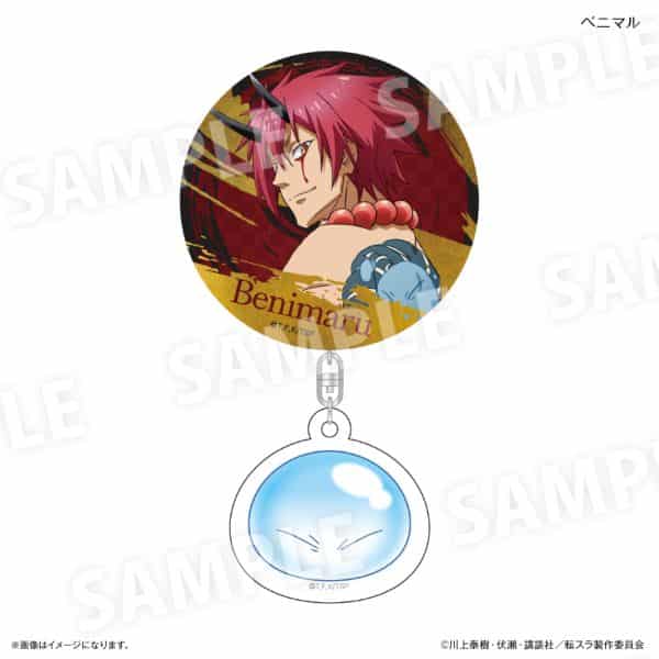 転スラ アクリルチャーム付き缶バッジ(和装) ベニマル キャラアニで
                                                2025年10月発売