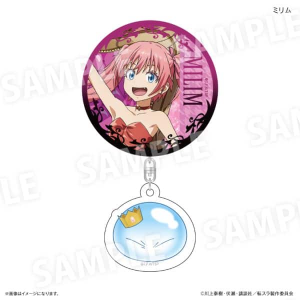 転スラ アクリルチャーム付き缶バッジ(王様椅子) ミリム キャラアニで
                                                2025年10月発売