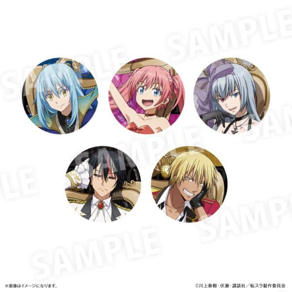 転スラ トレーディング缶バッジ(王様椅子)アップver. 【1BOX】 キャラアニで
                                                2025年10月発売