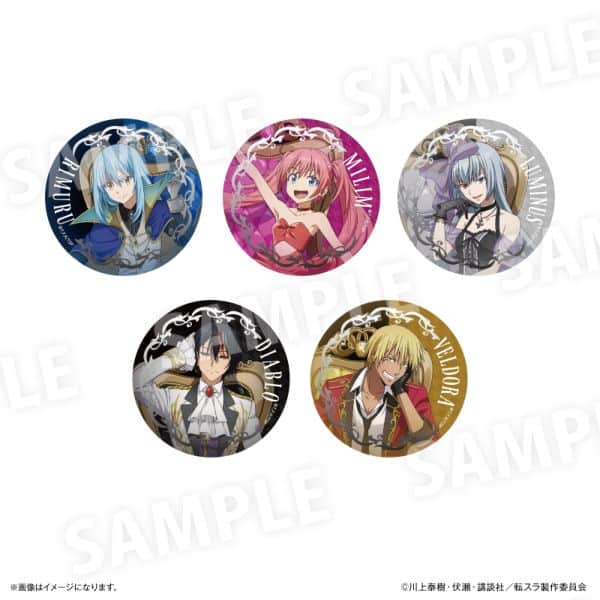 転スラ トレーディング缶バッジ(王様椅子)引きver. 【1BOX】 キャラアニで
                                                2025年10月発売