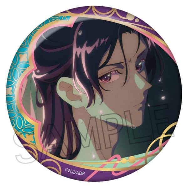 薬屋のひとりごと 和紙風箔押し缶バッジ 壬氏A(紫) キャラアニで
                                                2025年9月発売