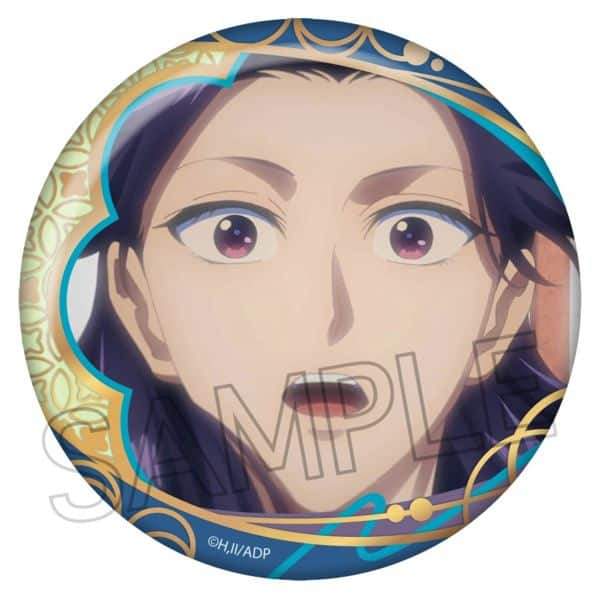 薬屋のひとりごと 和紙風箔押し缶バッジ 壬氏B(紺) キャラアニで
                                                2025年9月発売
