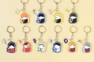 ハイキュー!! トレーディング2連アクリルキーホルダー -いただきますvol.1- 【1BOX】 キャラアニで
                                                2025年10月発売