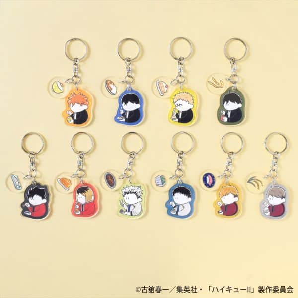 ハイキュー!! トレーディング2連アクリルキーホルダー -いただきますvol.1- 【1BOX】 キャラアニで
                                                2025年10月発売