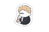 ハイキュー!! ダイカットステッカー -いただきますvol.1- 月島蛍 キャラアニで
                                                2025年10月発売