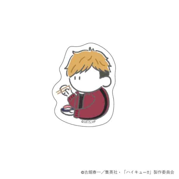 ハイキュー!! ダイカットステッカー -いただきますvol.1- 宮侑 キャラアニで
                                                2025年10月発売