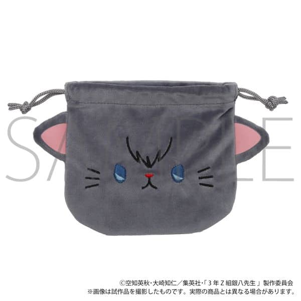 3年Z組銀八先生 withCAT お顔巾着 土方十四郎 キャラアニで
                                                2025年9月発売