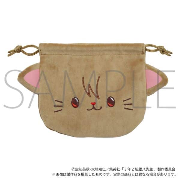3年Z組銀八先生 withCAT お顔巾着 沖田総悟 キャラアニで
                                                2025年9月発売