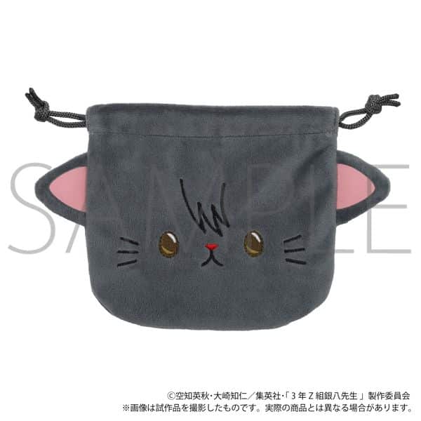 3年Z組銀八先生 withCAT お顔巾着 桂小太郎 キャラアニで
                                                2025年9月発売