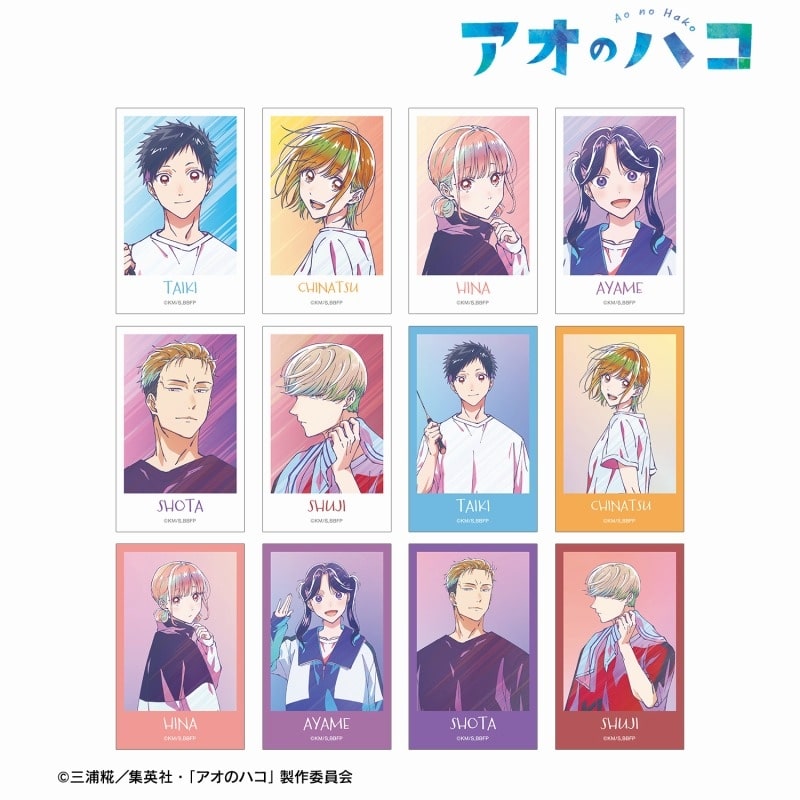 アオのハコ トレーディング Ani-Art clear label 第2弾 インスタントカメラ風イラストカード 
2025年10月17日発売