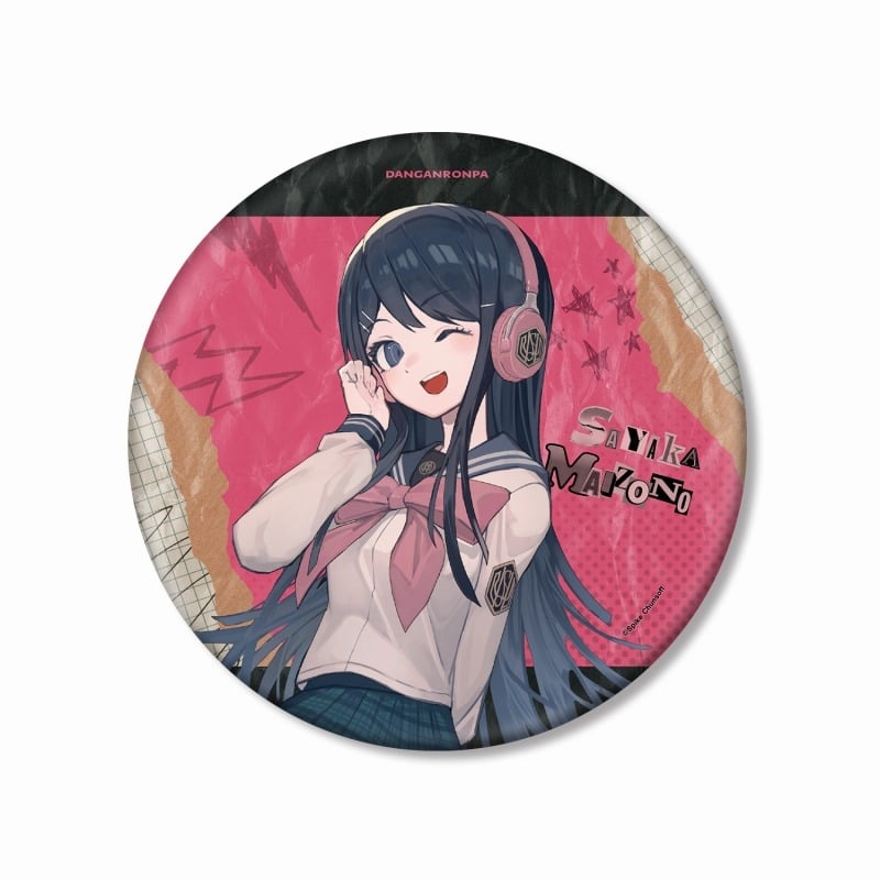 ダンガンロンパシリーズ lackさんイラスト 舞園 さやか ヘッドフォンver. BIG缶バッジ
 
2025年10月7日発売