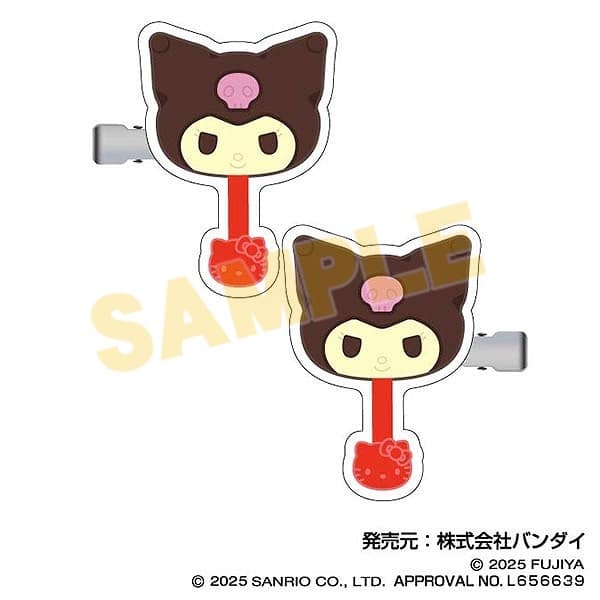 サンリオキャラクターズ チョコレート ヘアクリップVol.2 06 クロミ
 
2025年05月発売