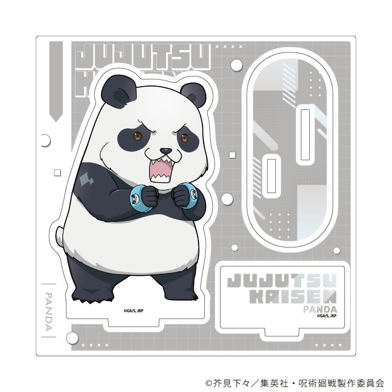 呪術廻戦 アクリルスタンドプレート21/パンダ(ミニキャライラスト)
 
2025年10月発売
で取扱中