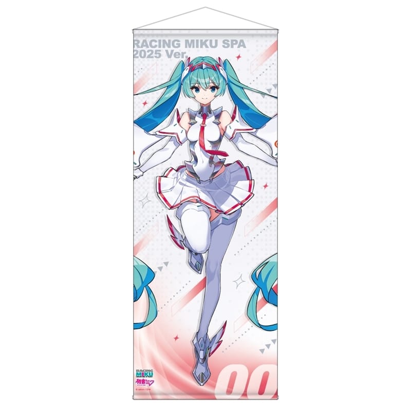 初音ミク レーシングVer.SPA 2025応援Ver.  等身大タペストリー vol.1
 
2025年09月上旬発売