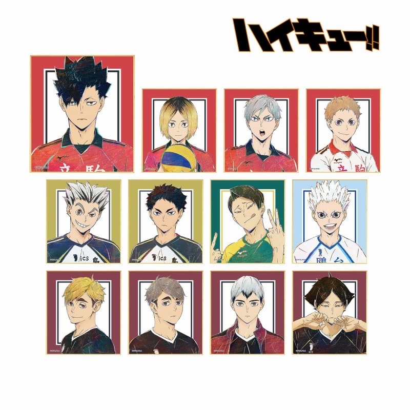 ハイキュー!! トレーディング Ani-Art 第6弾 ミニ色紙【再販】
 アニメイトで
2025年6月17日発売