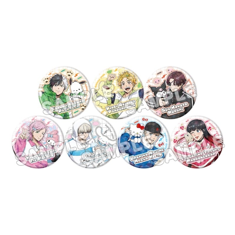 WIND BREAKER×サンリオキャラクターズ2 トレーディングホログラム缶バッジ(等身)
 
2025年10月発売
で取扱中 (アニメイト)