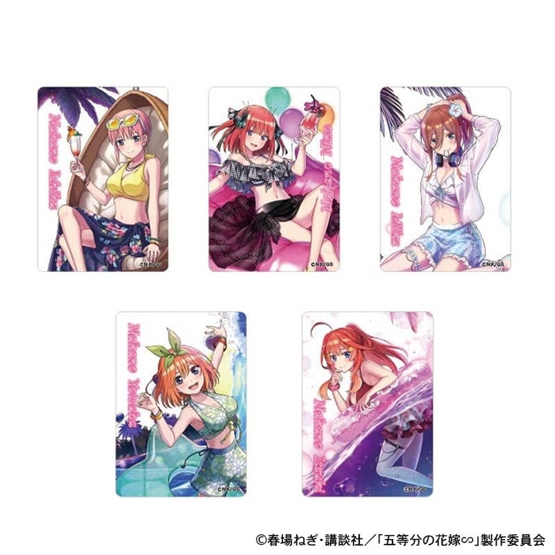 五等分の花嫁 ナイトプール トレーディングクリアカード
 
2025年7月29日発売