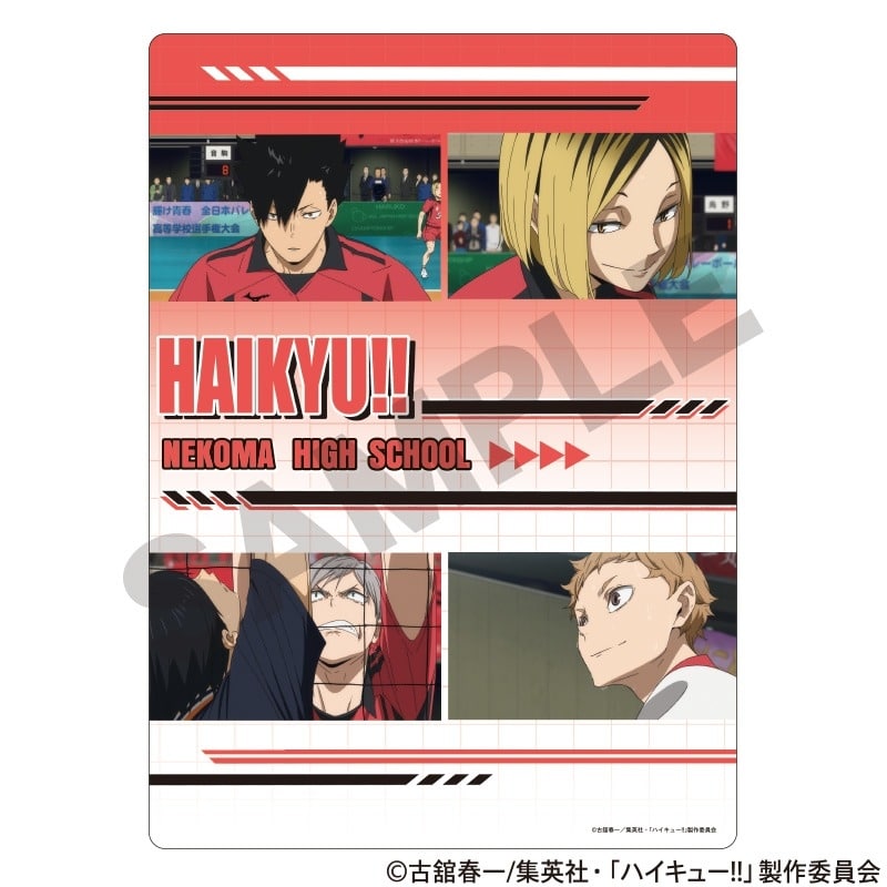 ハイキュー!! 下敷き 音駒高校
 
2025年06月発売