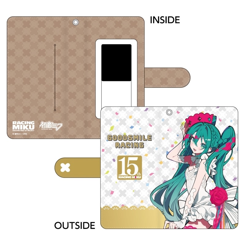 レーシングミク 15th ”Rhapsody” 2010-2025  手帳型スマートフォンケース
 
2025年09月上旬発売