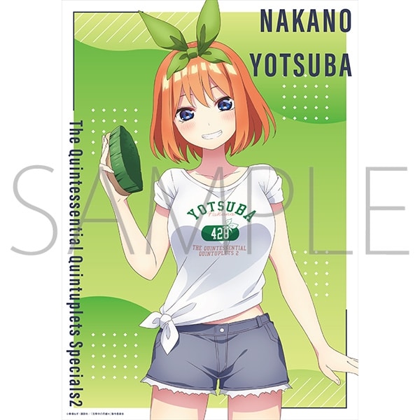 五等分の花嫁* クリアポスター/中野四葉
 
2025年8月22日発売
で取扱中 (アニメイト)