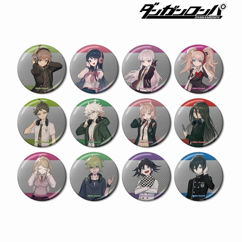 ダンガンロンパシリーズ lackさんイラスト ヘッドフォンver. トレーディングメタリック缶バッジ
 
2025年10月7日発売
