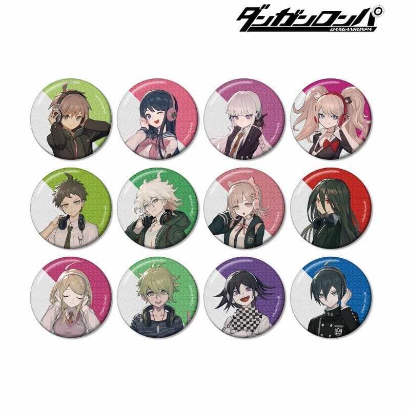 ダンガンロンパシリーズ lackさんイラスト ヘッドフォンver. トレーディンググリッター缶バッジ
 
2025年10月7日発売