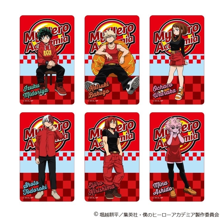 僕のヒーローアカデミア トレーディングクリアカード レッドコスチュームVer.【全6種】
 
2025年10月24日発売
で取扱中