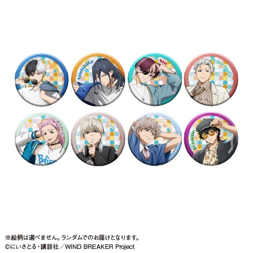 TVアニメ『ウィンドブレイカー (ウィンブレ)』 トレーディンググリッター缶バッジ [カラ鉄コラボ]
 
2025年05月発売