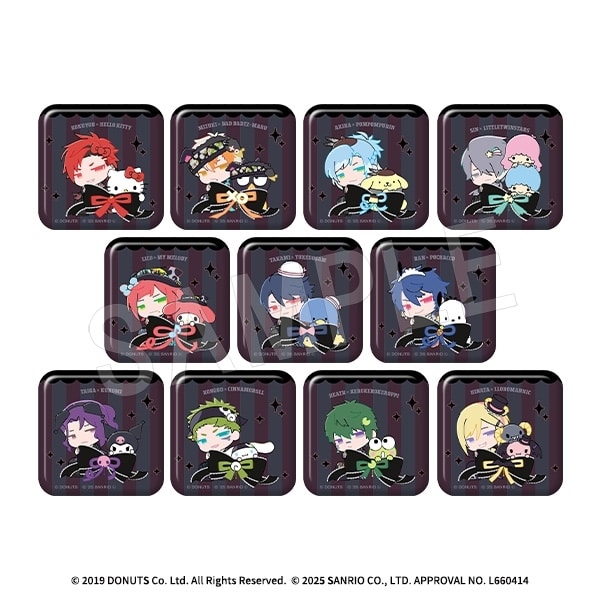 ブラックスター -Theater Starless-×サンリオキャラクターズ トレーディングスクエア缶バッジ
 
2025年09月発売