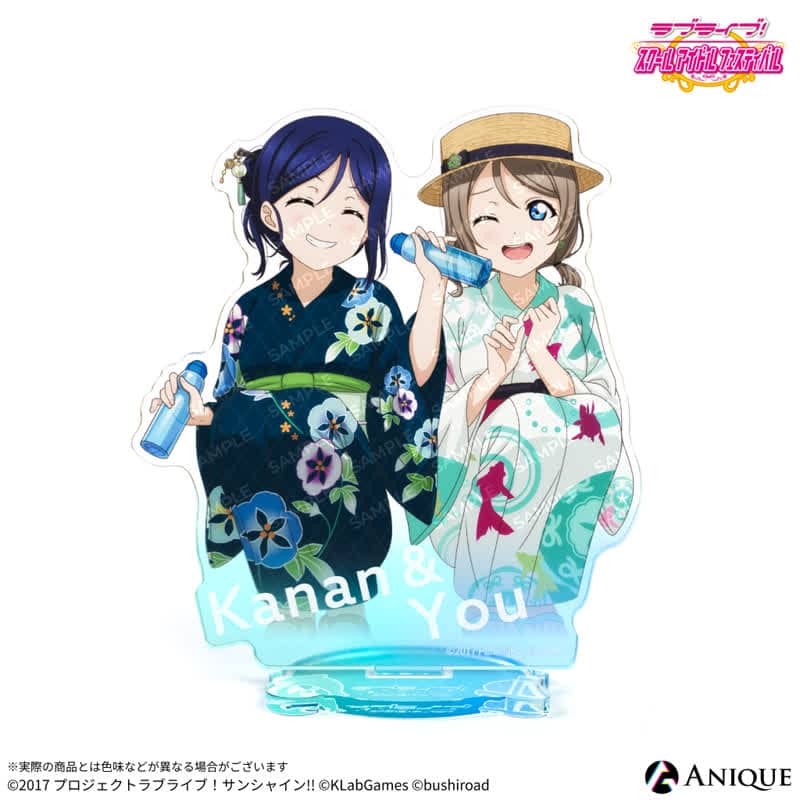 ラブライブ!スクールアイドルフェスティバル 朝顔編(松浦 果南・渡辺 曜) アクリルスタンド
 
2025年10月下旬発売