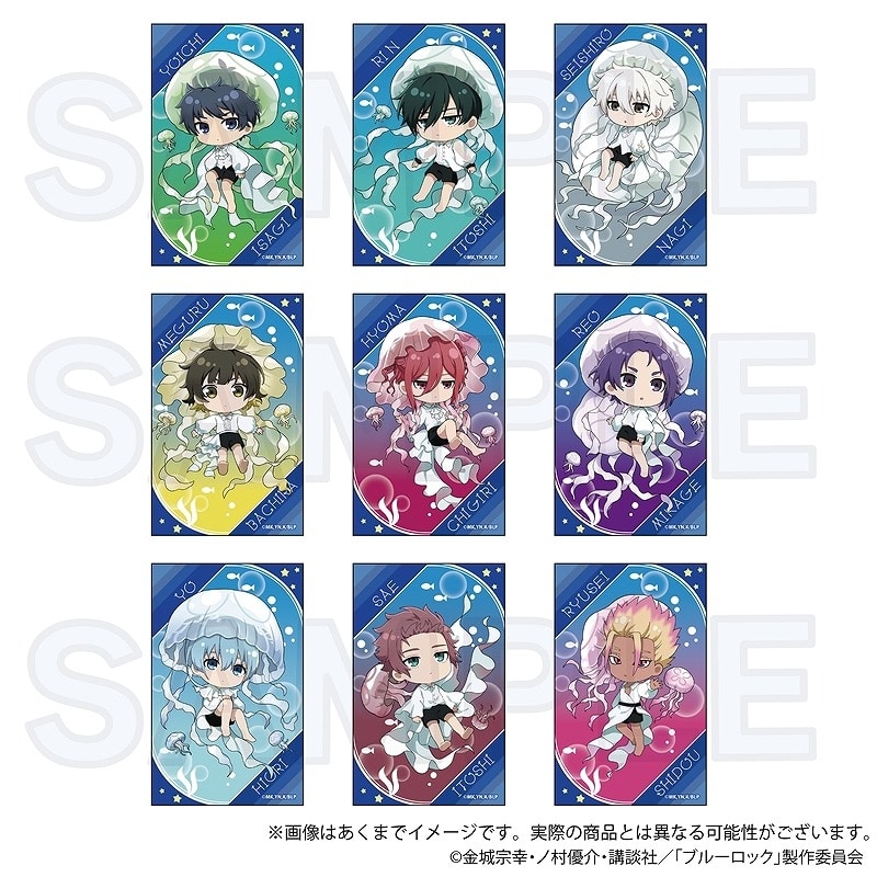 [アニメイト]ブルーロック トレーディングクリアカード くらげver.
 
2025年07月発売