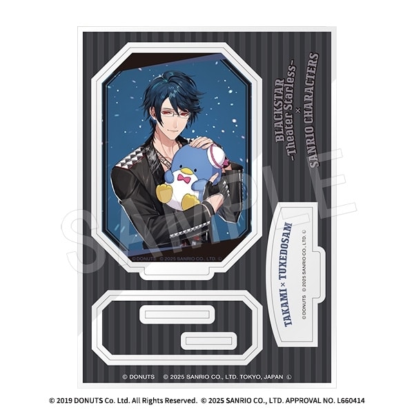 ブラックスター -Theater Starless-×サンリオキャラクターズ アクリルスタンド 鷹見×タキシードサム
 
2025年09月発売