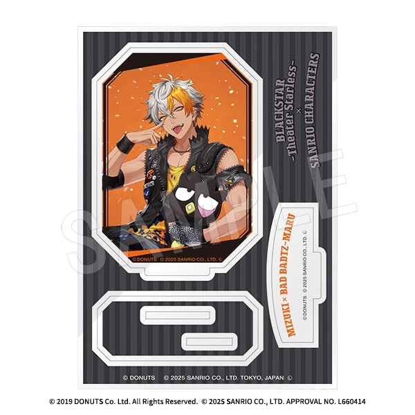 ブラックスター -Theater Starless-×サンリオキャラクターズ アクリルスタンド ミズキ×バッドばつ丸
 
2025年09月発売