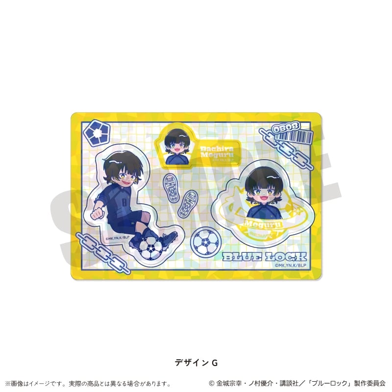 [アニメイト]TVアニメ『ブルーロック』 ホログラムステッカーシート にゅ～とろ 第1弾 G 蜂楽 廻
 
2025年09月中旬発売