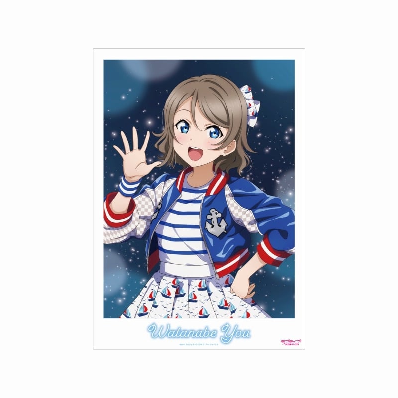 ラブライブ!サンシャイン!! 描き下ろし 渡辺 曜 3rdソロコンサートver. A3マット加工ポスター
 
2025年9月17日発売