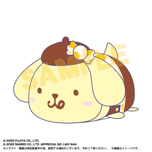 milky×サンリオキャラクターズ ぽてコロマスコットMsizeE:ポムポムプリン
 
2025年10月発売