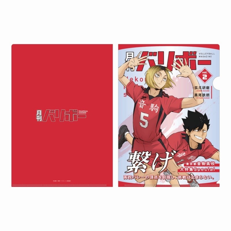 ハイキュー!! A4クリアファイル 月刊バリボーvol.2(音駒高校)
 
2025年08月下旬発売