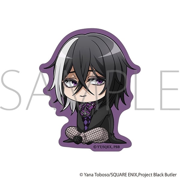 黒執事 — ダイカットステッカー/グレゴリー・バイオレット
 
2024年8月17日発売
 【アニメイト】