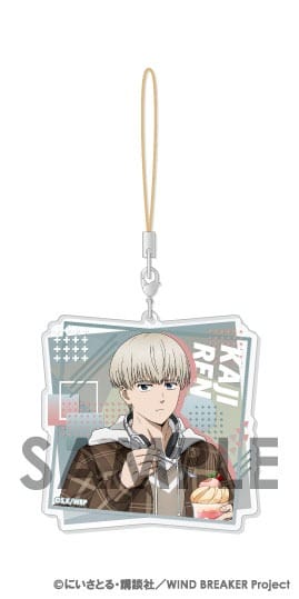 ウィンドブレイカー (ウィンブレ) アクリルストラップ～weekend～ 6.梶 蓮     ホビーストックで2025年4月発売