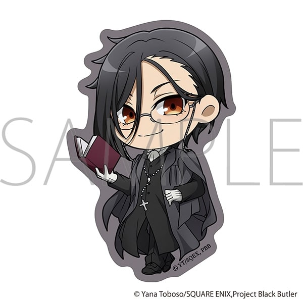 黒執事 — ダイカットステッカー/セバスチャン・ミカエリス
 
2024年8月17日発売
 【アニメイト】