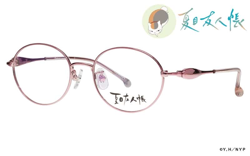夏目友人帳 nyc-002-2 ラウンド ピンク コラボ眼鏡 ニャンコ先生 フルリム
 
2025年05月発売