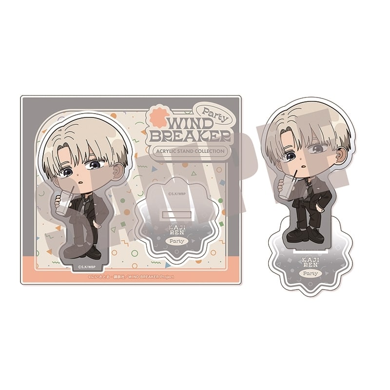 ウィンドブレイカー (ウィンブレ) アクリルスタンド 梶 蓮 PARTY ver.
 
2025年10月中旬発売