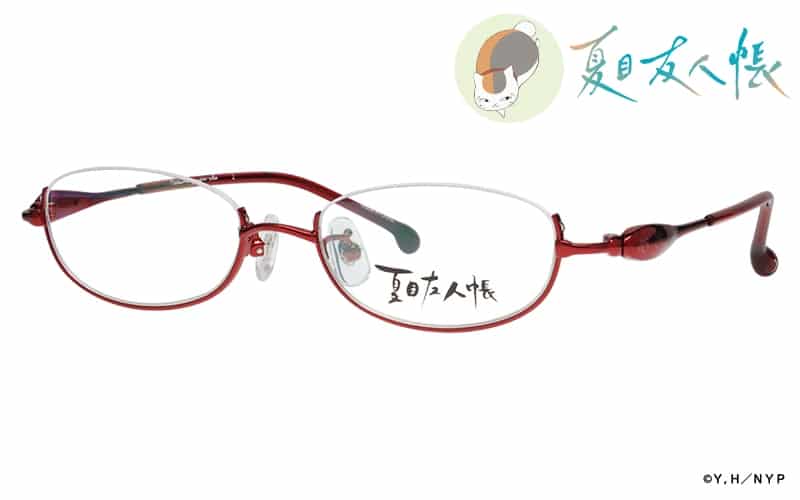 夏目友人帳 nyc-001-2 ナイロール レッド コラボ眼鏡 ニャンコ先生 アンダーリム
 
2025年05月発売
で取扱中 (アニメイト)