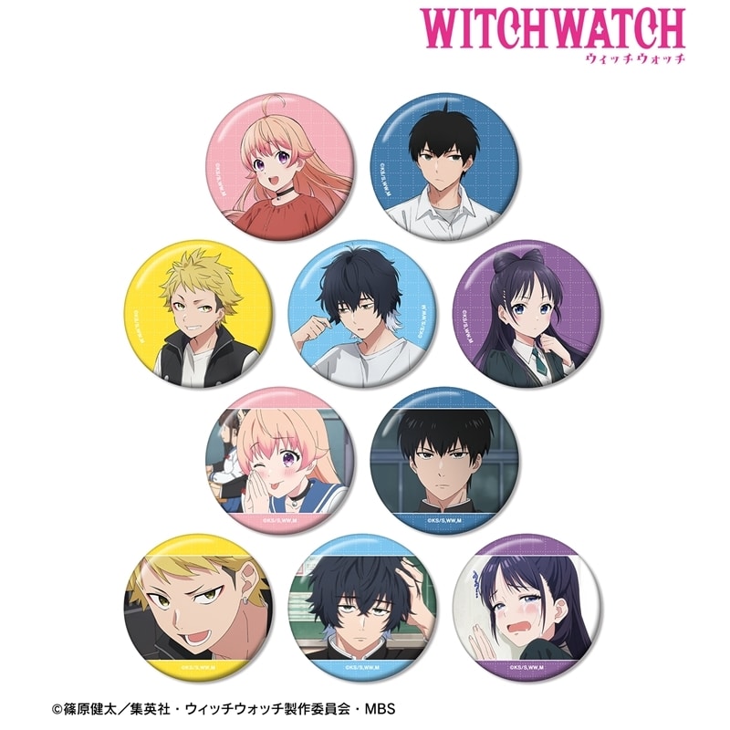 TVアニメ『ウィッチウォッチ』 トレーディング缶バッジ【アニメイト特典付】
 
2025年10月17日発売